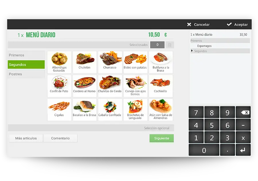 Formatos de productos
